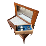 Men's dressing table in mahogany stamped period Louis XVI XVIII th century