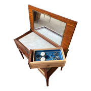 Men's dressing table in mahogany stamped period Louis XVI XVIII th century