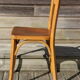 6 chaises baumann N°19 hêtre clair assise liège