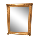 Louis XV mirror with original gold leaf 19th 61x83cm