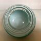 Small turquoise blue Murano style vase