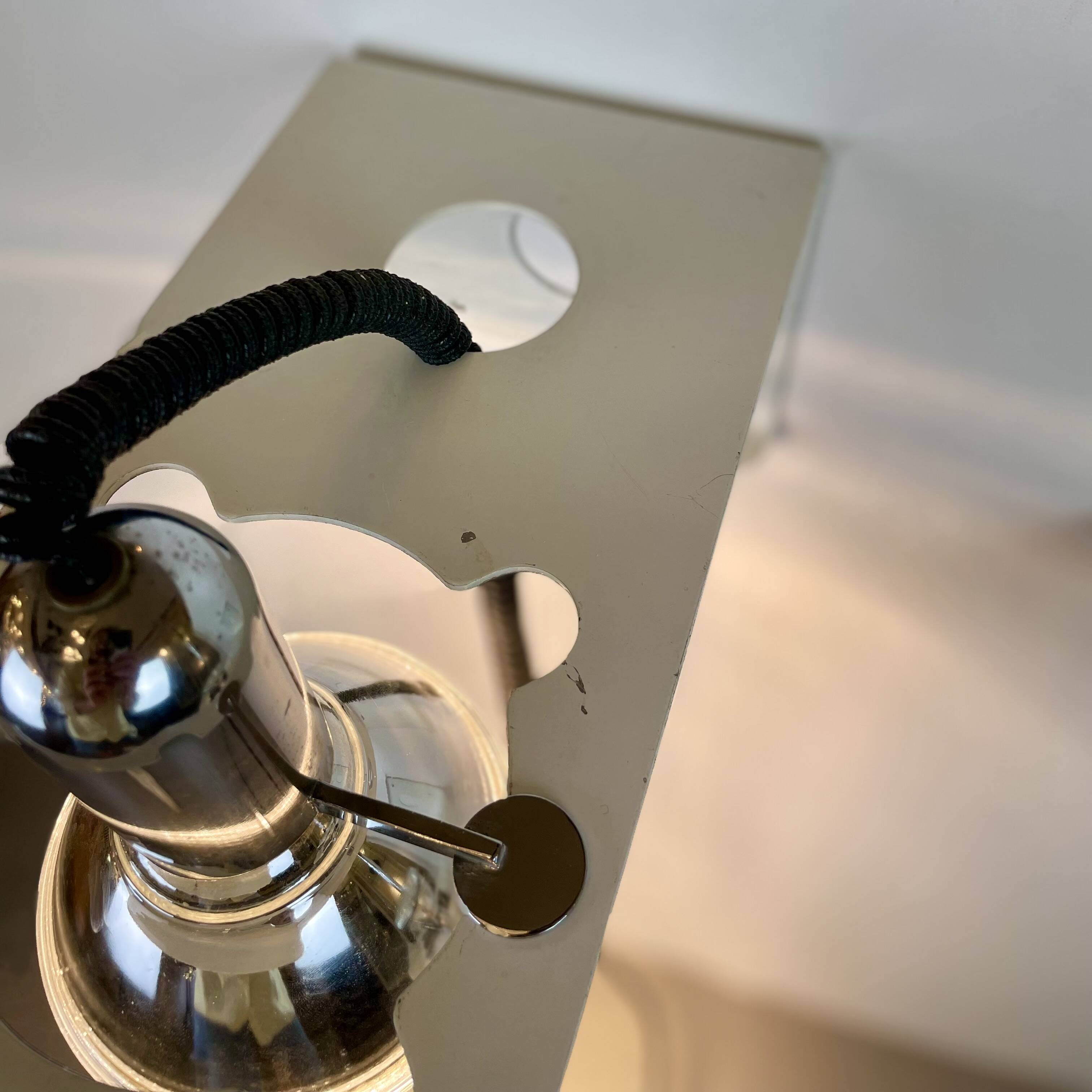 Squadra, Wall Sconces by Ezio Didone for Valenti, 1970s