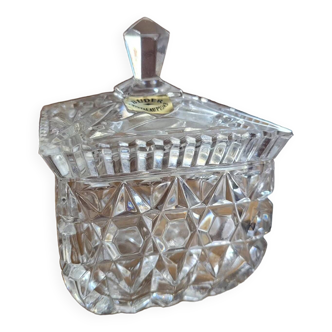 Buder lead crystal candy dish