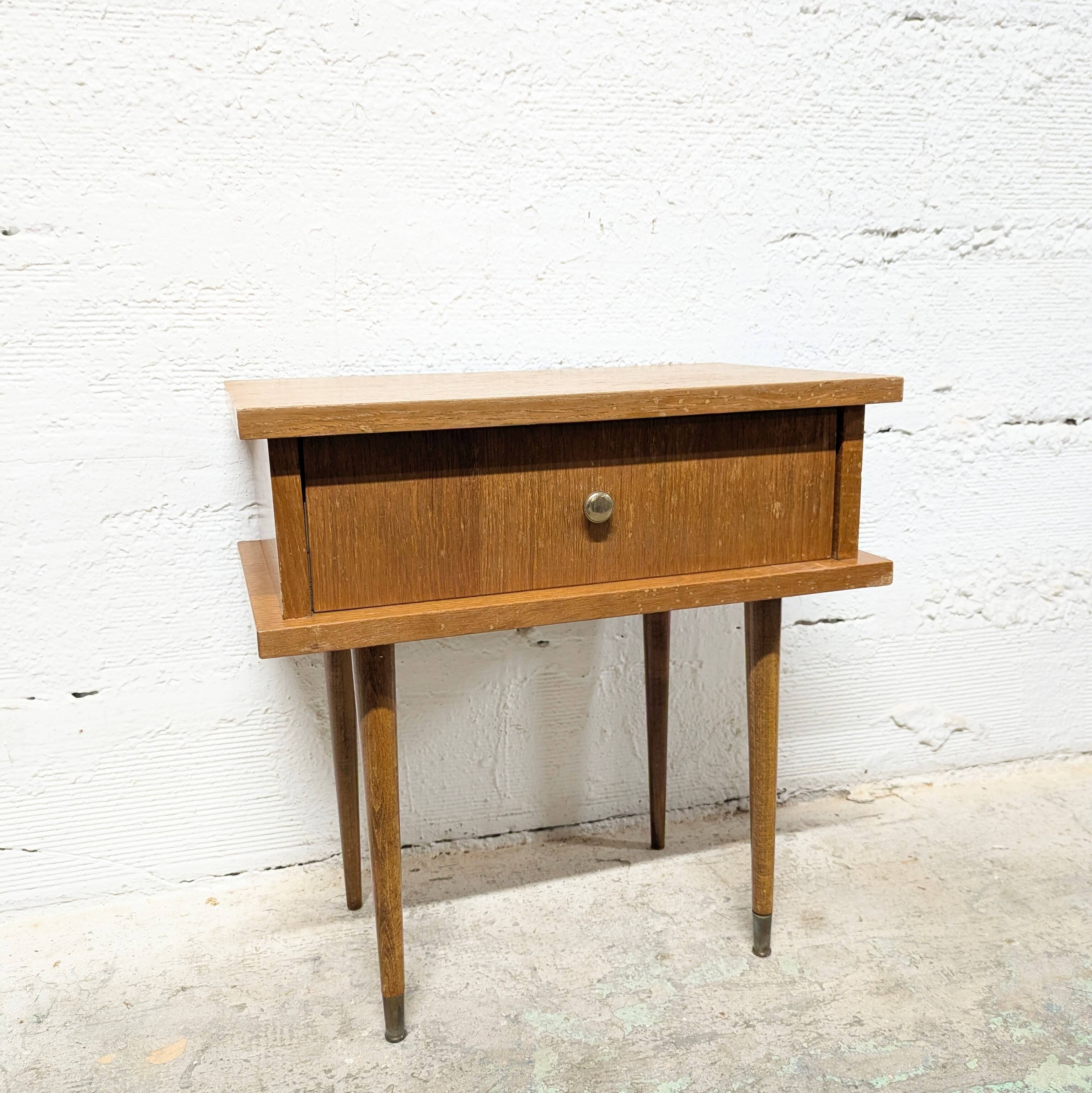 Vintage bedside table