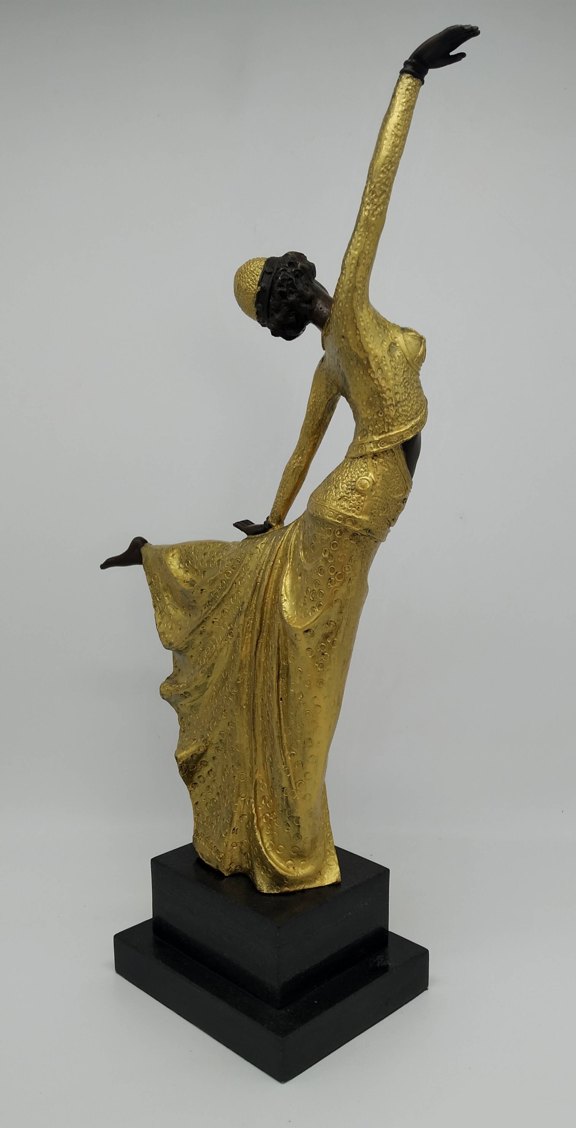 Demeter Chiparus - Bronze à double patine