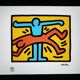 Keith Haring Limited Edition Lithograph, Numbered in Pencil, 1990s