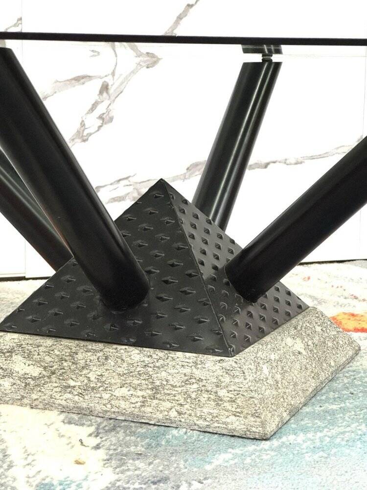 Marble and Metal Coffee Table, 1980s