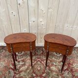 Pair of Louis XV style bedside tables - Transition