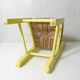 small yellow wooden children's chair