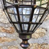 Oval oriental lamp