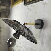 “la papillote” wall lamp by François Marin