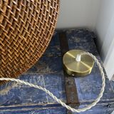 Large rattan suspension