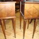 Board-style bedside tables
