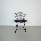 Chaise d’appoint Bertoia en noir