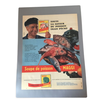 Vintage advertising to frame maggi