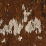 3x10 neutal brown felt vintage runner rug,85x307cm