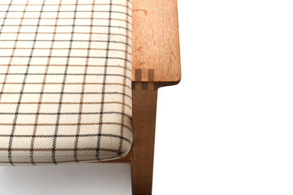 Fauteuil de Børge Mogensen, modèle BM-2254 en chêne