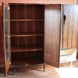 Armoire scandinave en ébène de macassar