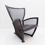 Prive leather armchair by Paolo Nava for Arflex
