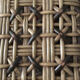 1920/1930 braided rattan Lounge Chair