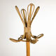 Portemanteau vintage en bamboo et rotin