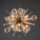 Chandelier “EXPLOSE” by René Roubíček, sculptural art glass ceiling light