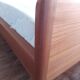 Vintage Scandinavian teak bed 1960