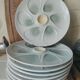 8 oyster plates in slurry by salins