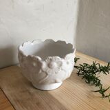 Cache pot céramique blanc