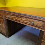 Antique English Desk With Rosewood Veneer, from around 1900