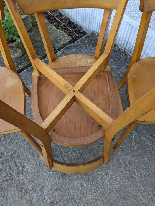 Set of bistro chairs