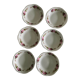 Set of 6 old hollow plates Gien model Champs