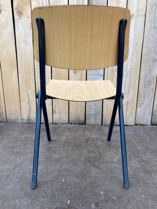 Vintage Galvanitas S35 chair – blue compass frame