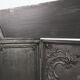 Antique Rococo style Fireback in cast iron, France ca. 1780