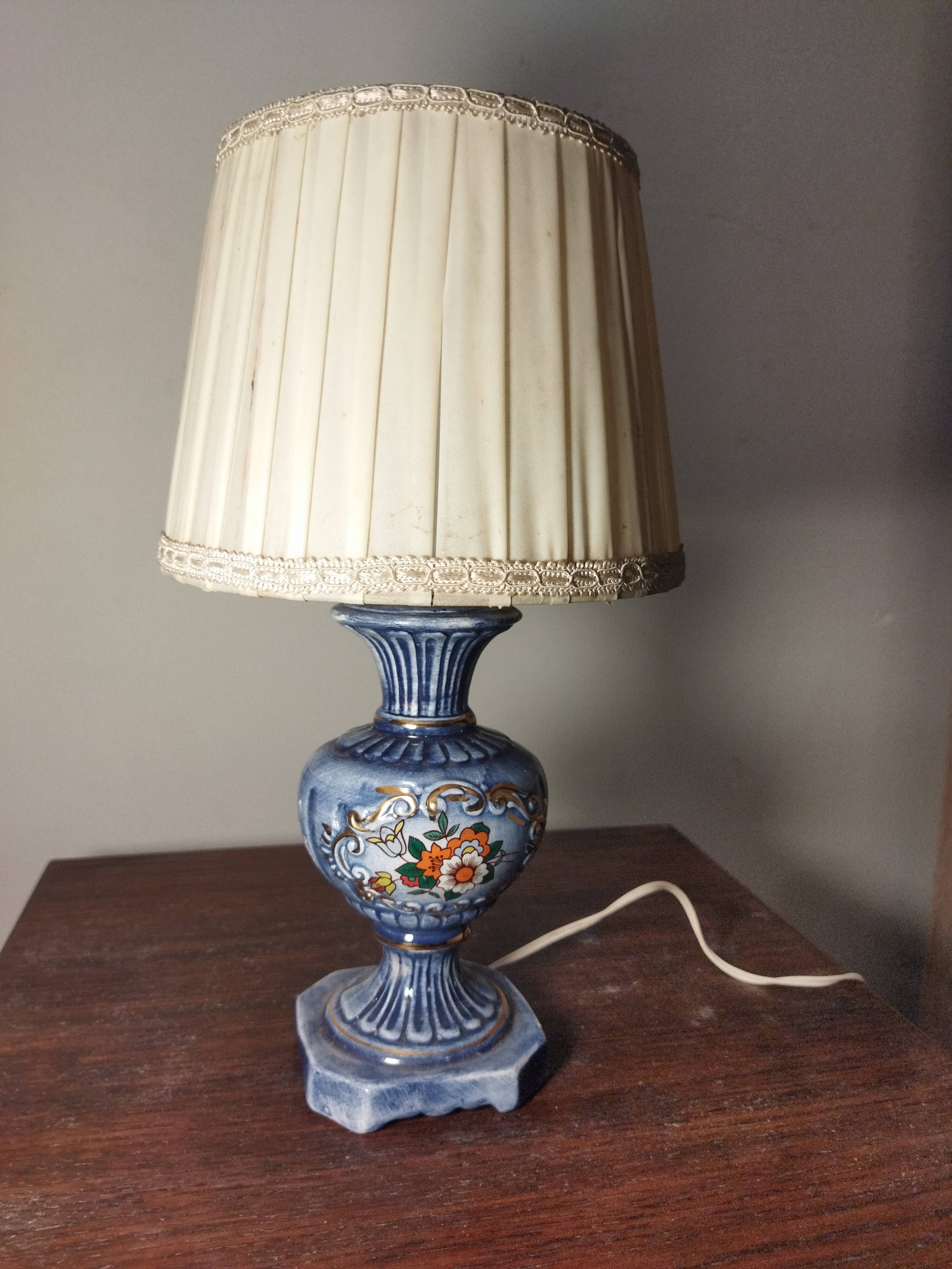 Italian ceramic lamp