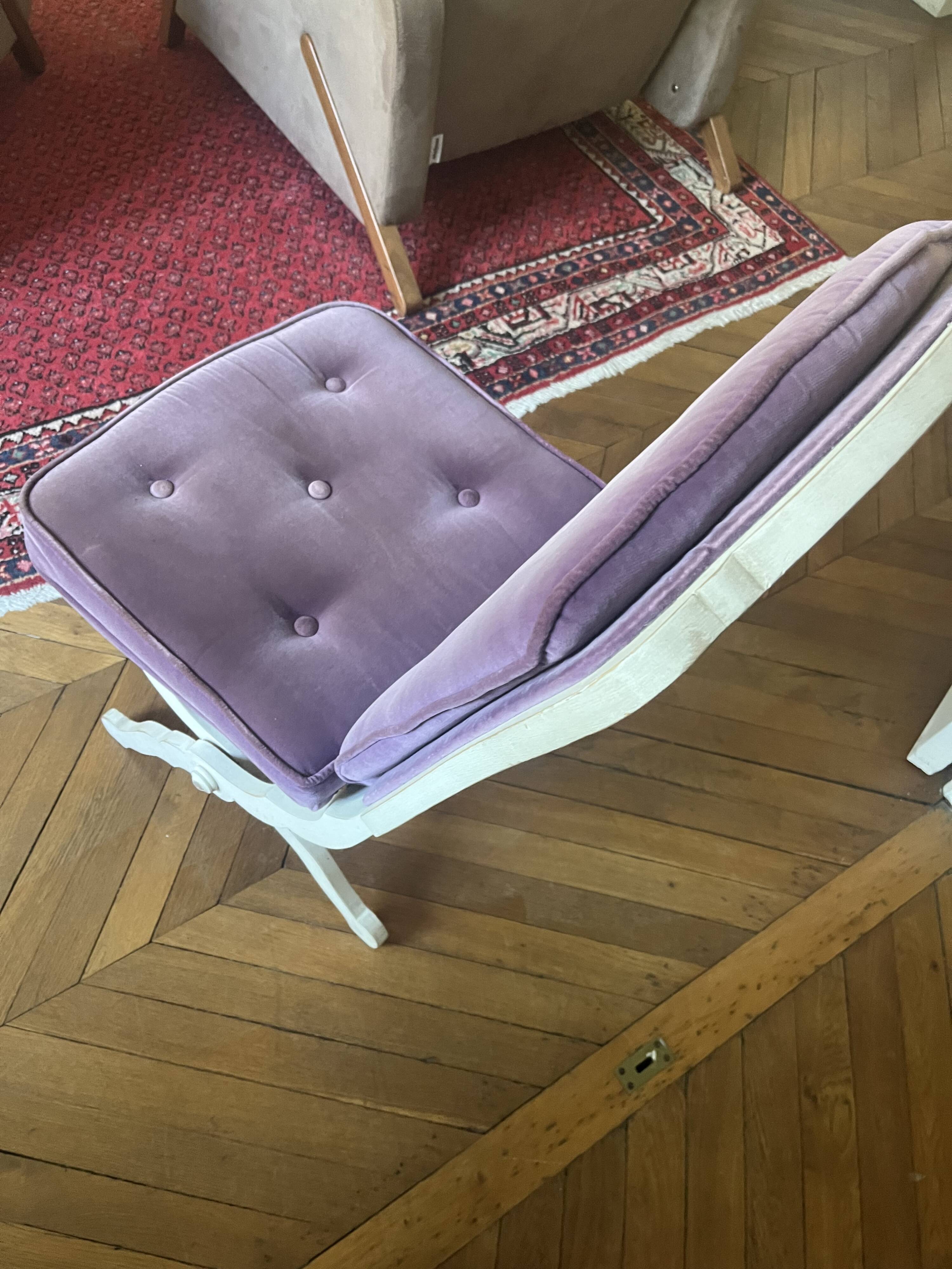 Chaise de salle à manger louis xiv aide de camp