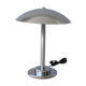 Aluminor chrome mushroom lamp art Deco style