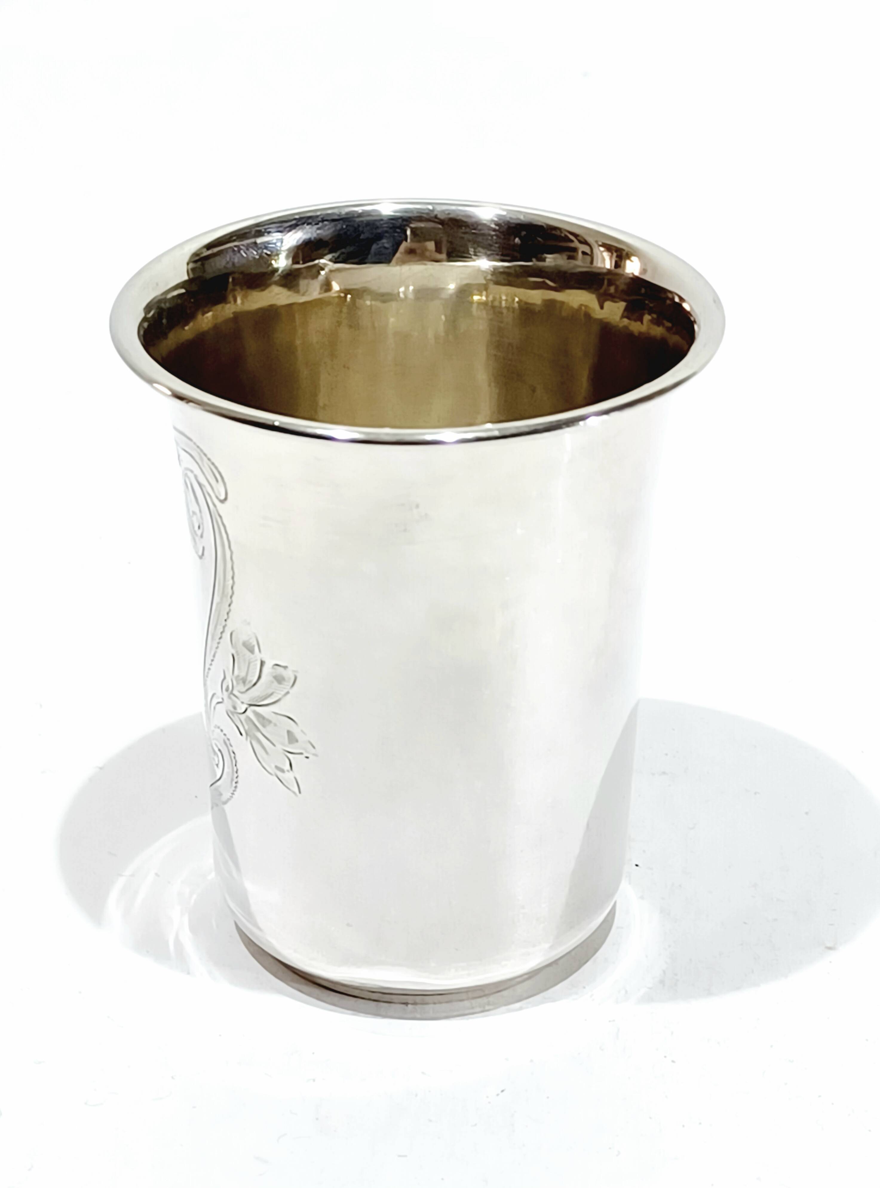 German silver cup