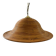 Bell-shaped reed suspension, in the style of Vivai Del Sud, Italy, 1960s.