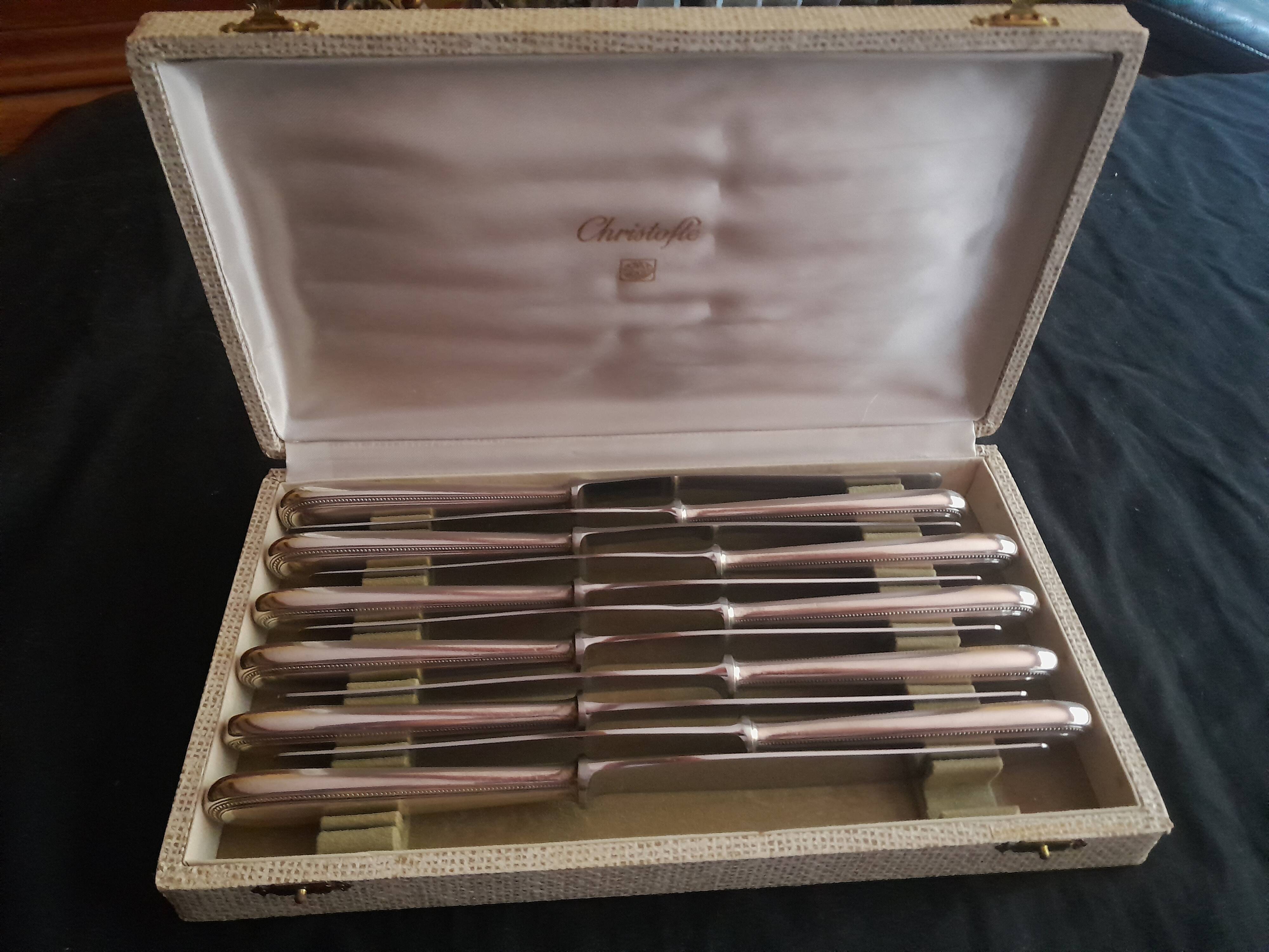 menagere christofle 103 pieces model perle
