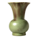 Art Deco Green Ceramic Vase, 1930s