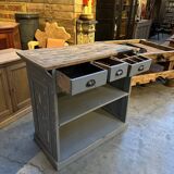 Small patinated counter early 20th century