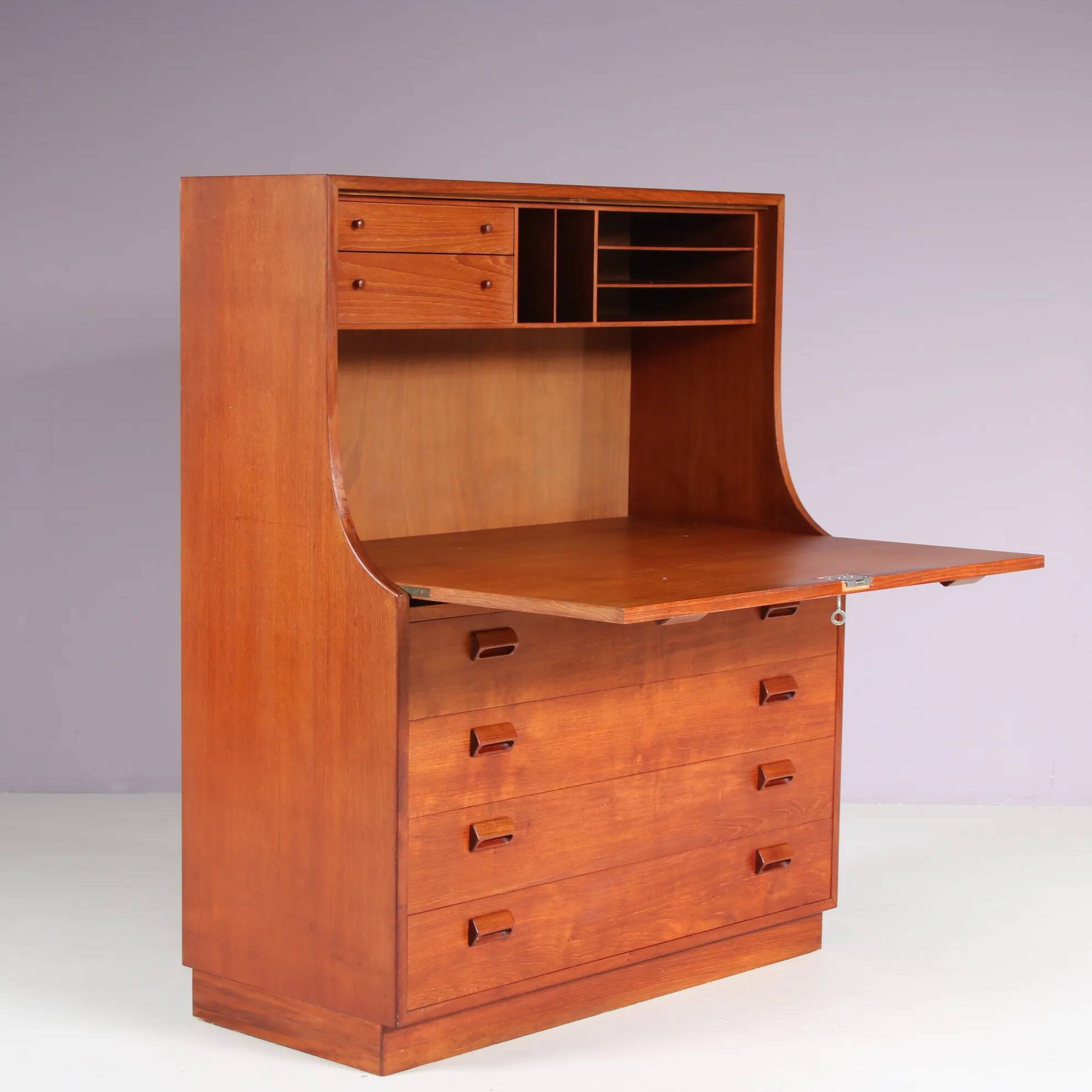 1960s secretary cabinet by Børge Mogensen for Søborg Møbelfabrik, Denmark