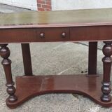 Console/bureau/dessous cuir/19 ème siècle