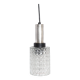 Suspension mid-century tube verre
