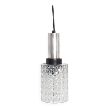 Mid-century glass tube suspension