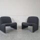 Paire de fauteuils Alky par Giancarlo Piretti pour Castelli