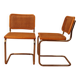 Paire de chaise Marcel Breuer B32