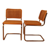 Pair of Marcel Breuer B32 chairs