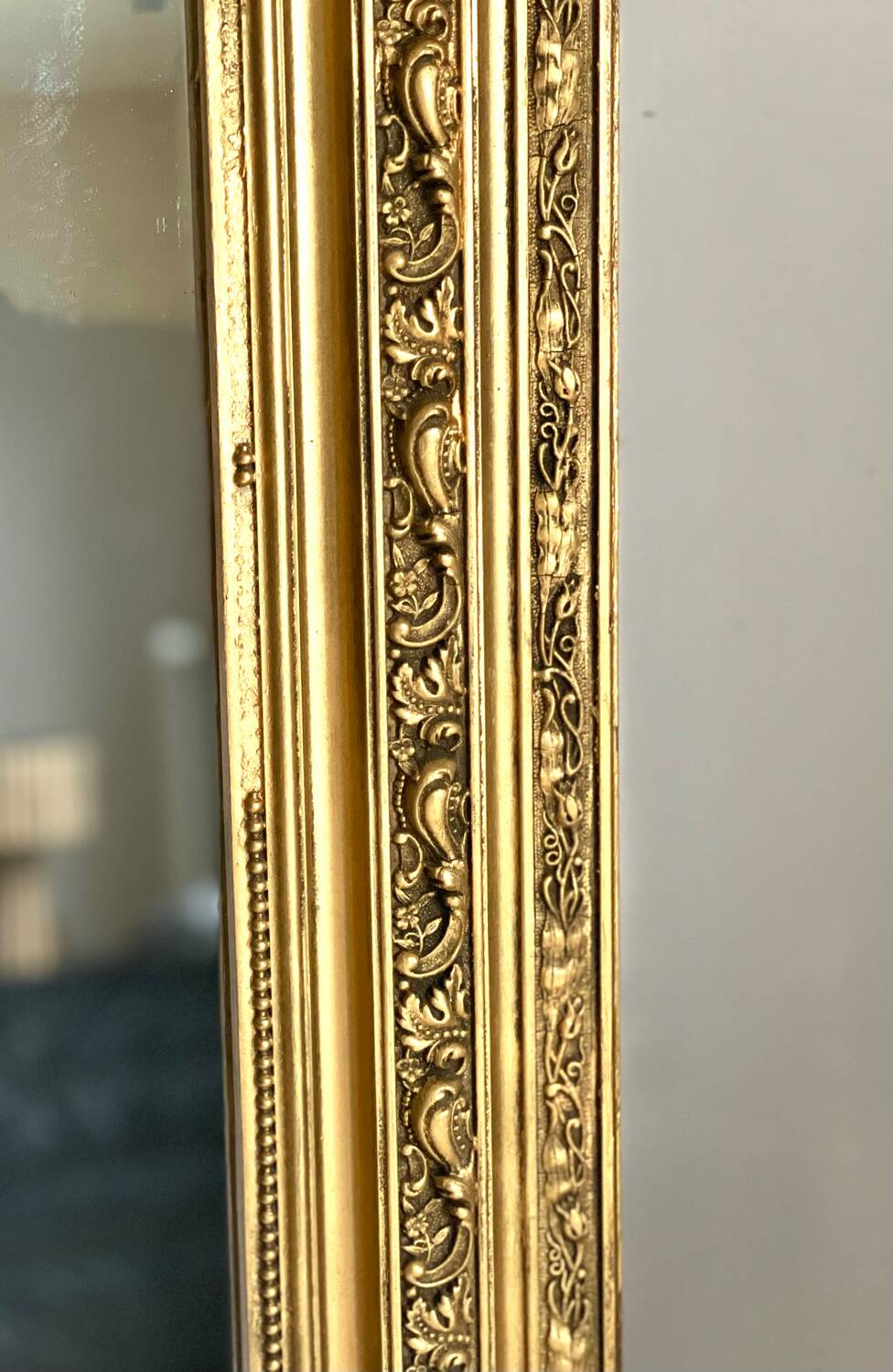 Antique Louis-Philippe mirror 130 x 94 cm
